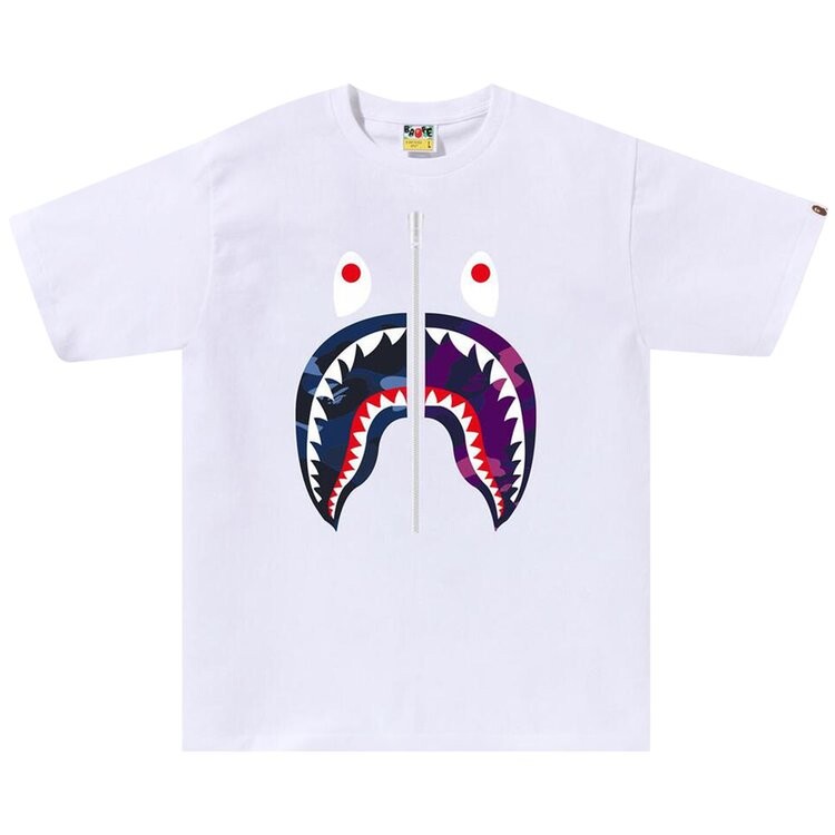 Футболка BAPE Color Camo Separate Shark Tee, цвет White/Navy
Футболка BAPE Color Camo Separate Shark Tee, цвет White/Navy