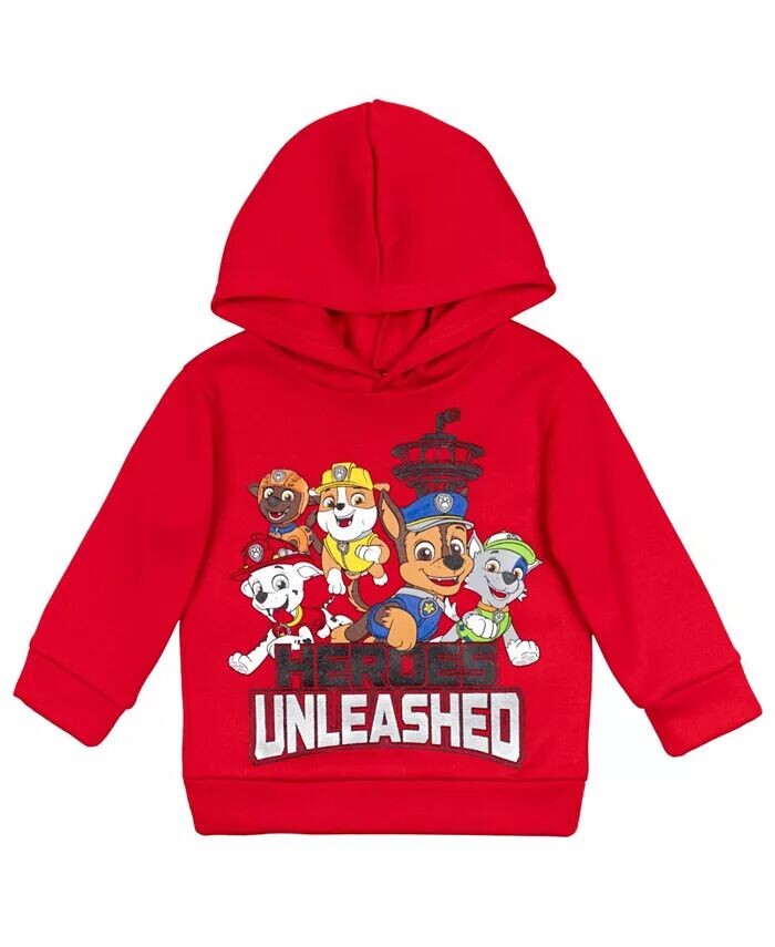 Флисовый пуловер с капюшоном для мальчиков Paw Patrol Rocky Zuma Rubble Chase Marshall Nickelodeon, красный
Флисовый пуловер с капюшоном для мальчиков Paw Patrol Rocky Zuma Rubble Chase Marshall Nickelodeon, красный