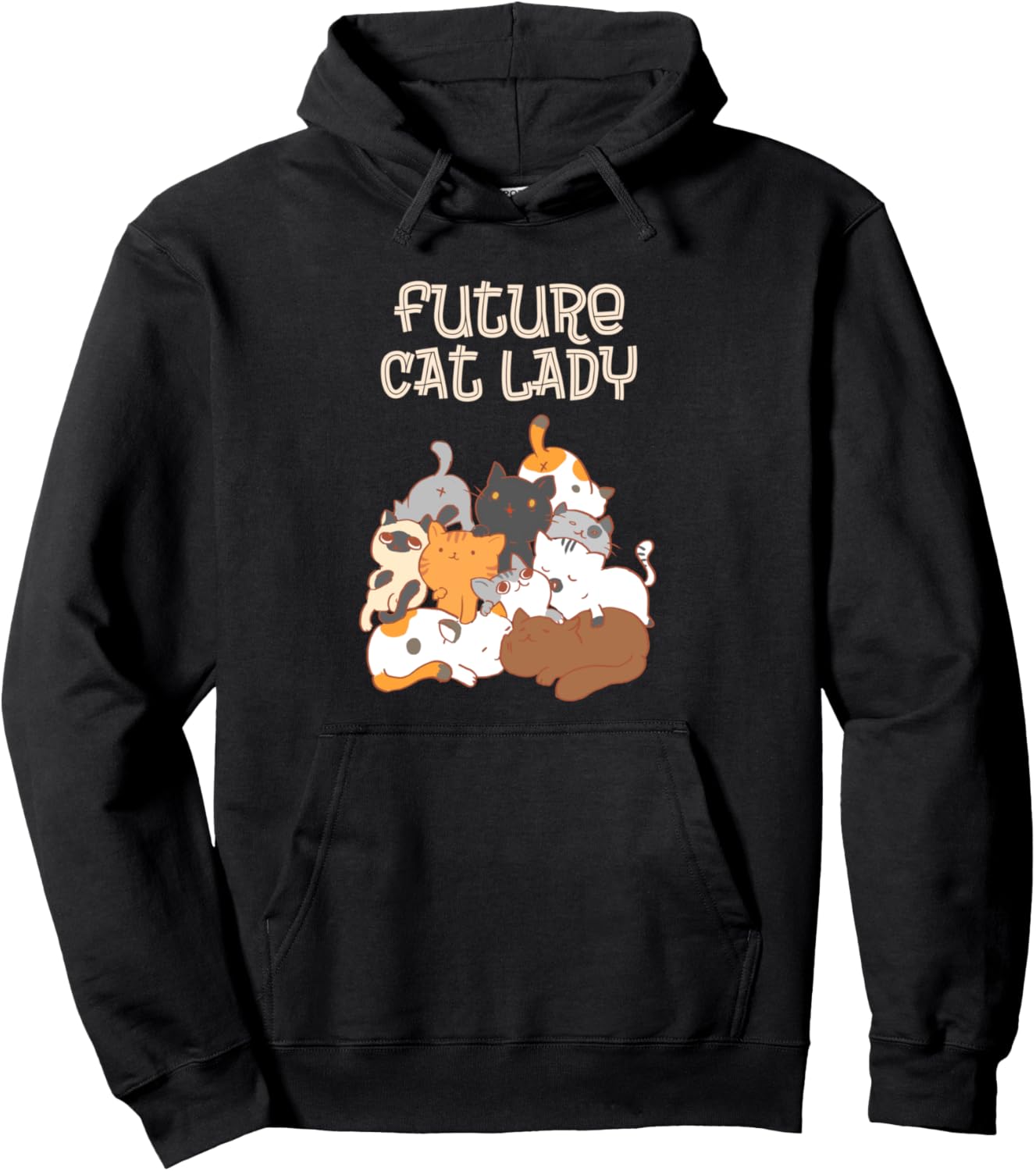 Худи с принтом Будущая любительница кошек Pure Perfect 4 Future Cat Collector Future Cat Lady Print, черный
Худи с принтом Будущая любительница кошек Pure Perfect 4 Future Cat Collector Future Cat Lady Print, черный