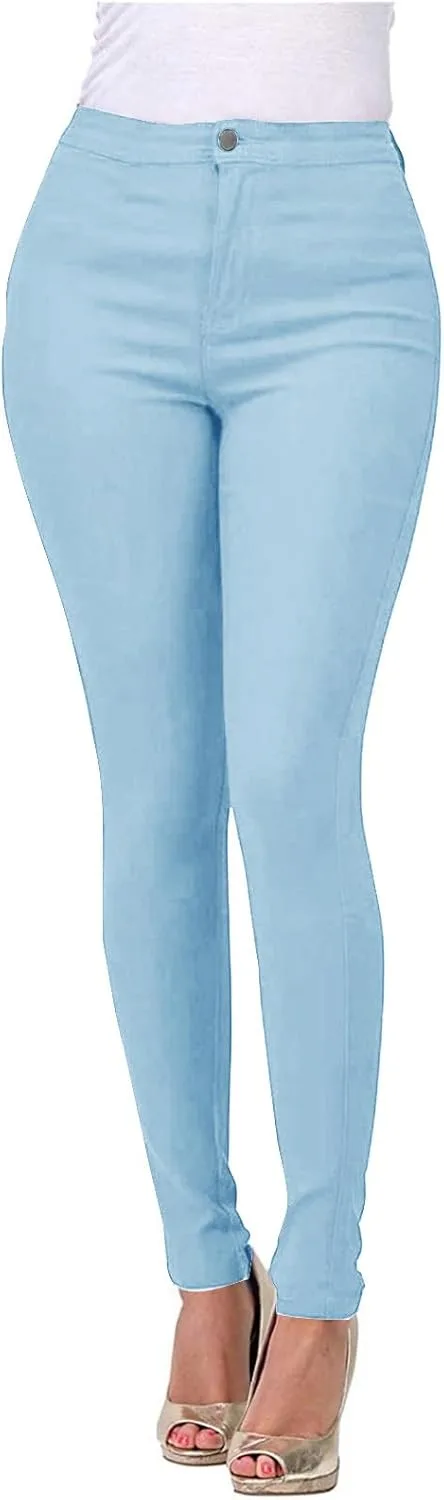 Женские джинсы скинни Stretchy High Rise Tummy Control Jeggings
Женские джинсы скинни Stretchy High Rise Tummy Control Jeggings