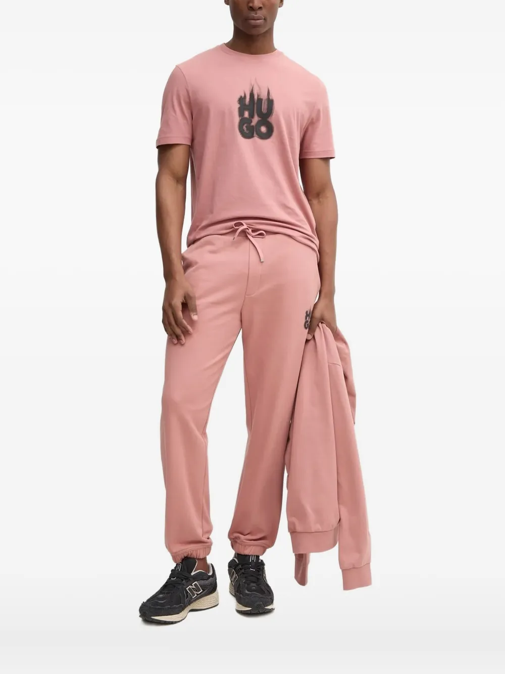 Худи с логотипом Hugo, розовый
Худи с логотипом Hugo, розовый