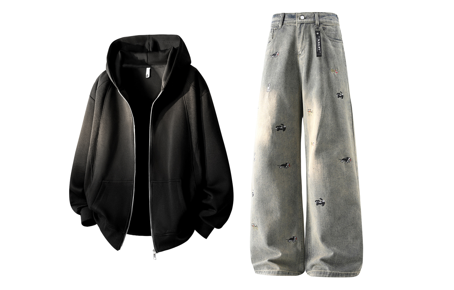 Повседневный худи Unisex Casual Sportswear X1617, черный top+синий pants
Повседневный худи Unisex Casual Sportswear X1617, черный top+синий pants