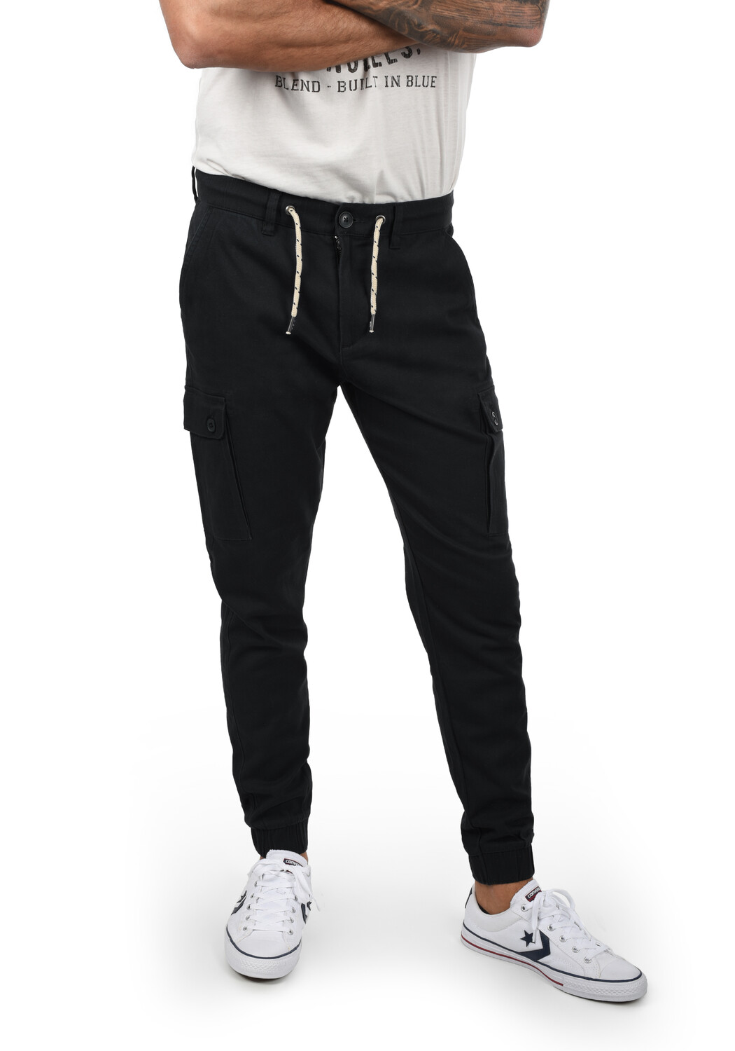 Тканевые брюки BLEND Cargo, черный
Тканевые брюки BLEND Cargo, черный