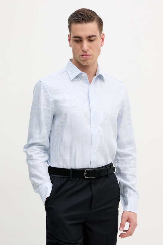 Льняная рубашка Boss, синий
Льняная рубашка Boss, синий