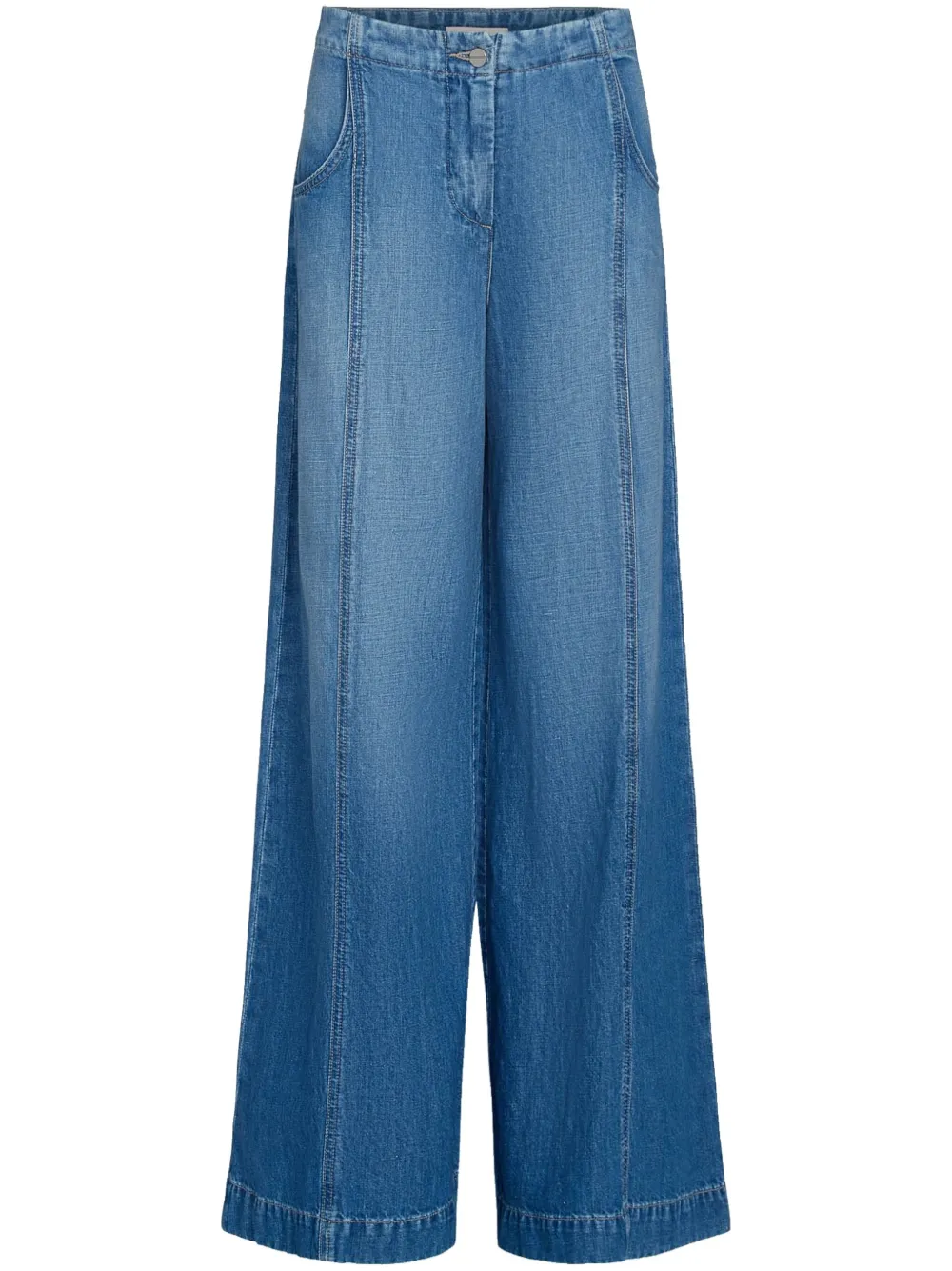 Широкие джинсы TWP, синий
Широкие джинсы TWP, синий