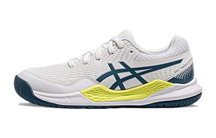 Кроссовки Asics Gel-Resolution 9 Kids для детей, White blue-green
Кроссовки Asics Gel-Resolution 9 Kids для детей, White blue-green