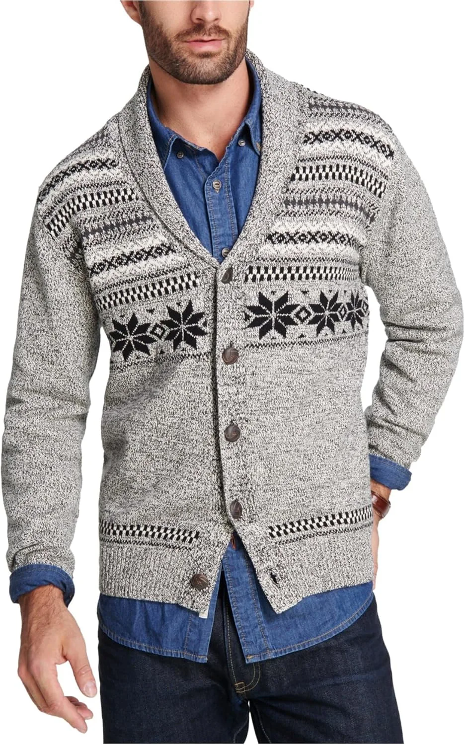 Мужской кардиган Fair Isle Weatherproof
Мужской кардиган Fair Isle Weatherproof