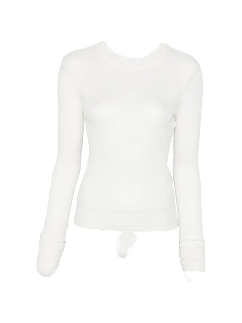 Топ с круглым вырезом Jw Anderson, белый
Топ с круглым вырезом Jw Anderson, белый