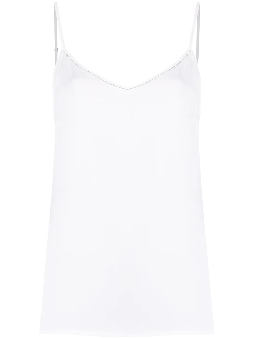 Декорированный топ на бретелях Fabiana Filippi, белый
Декорированный топ на бретелях Fabiana Filippi, белый