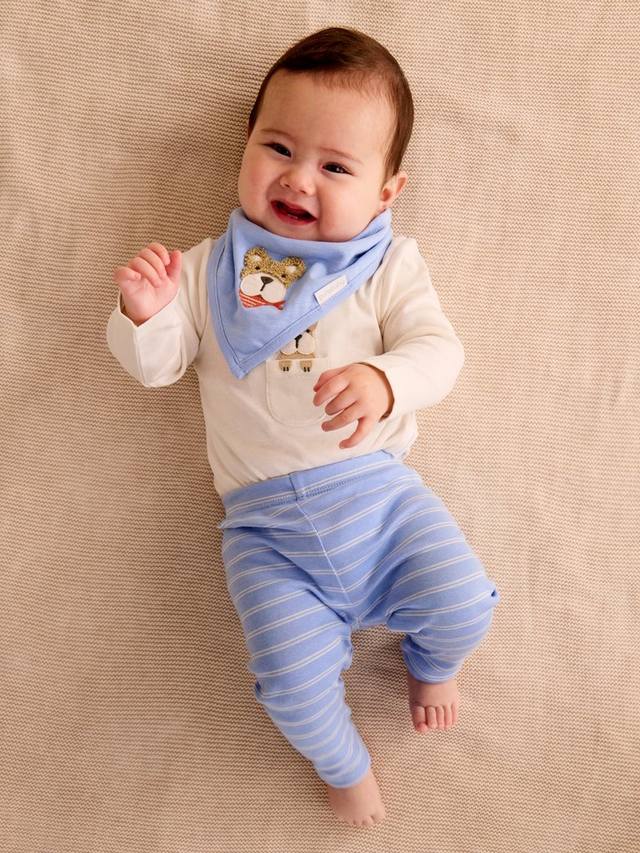 Детское боди-пуантель из органического хлопка Purebaby, цвет Surf Stripe
Детское боди-пуантель из органического хлопка Purebaby, цвет Surf Stripe