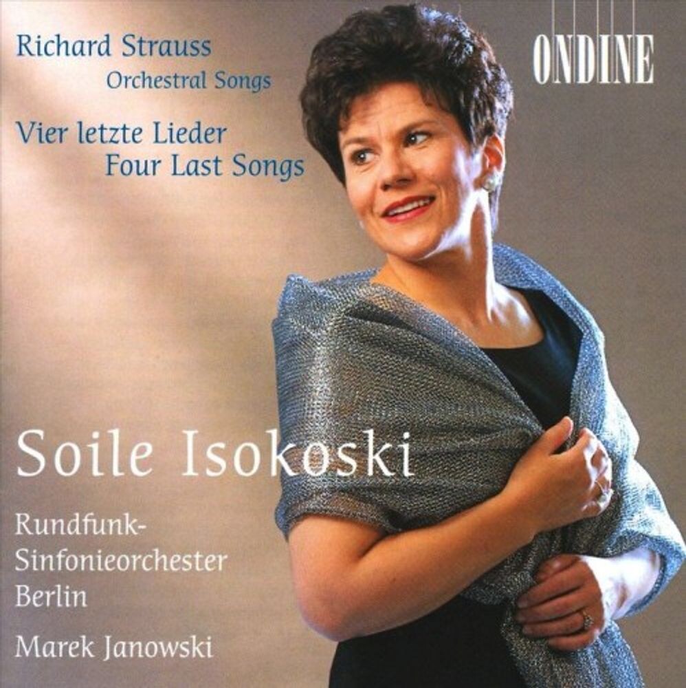 Диск CD R. Strauss: Orchestral Songs / Four Last Songs - Richard Strauss, Soile Isokoski, Rundfunk-Sinfonieorchester Berlin, Marek Janowski
Диск CD R. Strauss: Orchestral Songs / Four Last Songs - Richard Strauss, Soile Isokoski, Rundfunk-Sinfonieorchester Berlin, Marek Janowski