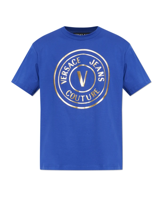 Футболка с логотипом Versace Jeans Couture, синий
Футболка с логотипом Versace Jeans Couture, синий
