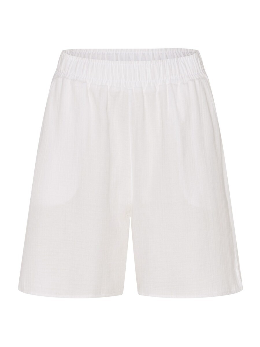 Брюки Hanro Pajama Pants Sleep & Lounge, белый 
Брюки Hanro Pajama Pants Sleep & Lounge, белый