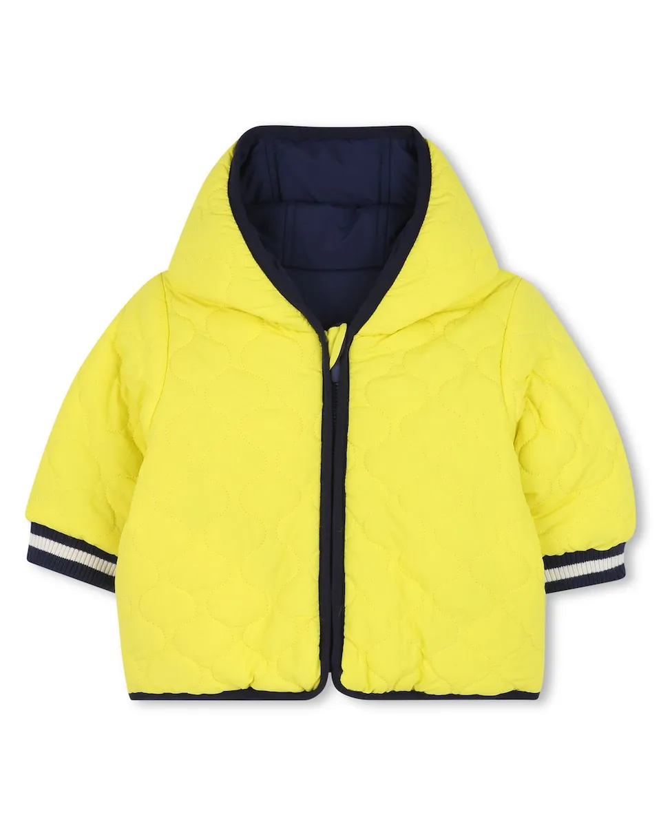 Детское пальто для мальчика желтого цвета с длинными рукавами Timberland
Детское пальто для мальчика желтого цвета с длинными рукавами Timberland