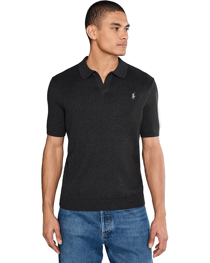 Мужской свитер Polo Ralph Lauren Rib-Knit Cotton Johnny-Collar, Dark Granite/Heather
Мужской свитер Polo Ralph Lauren Rib-Knit Cotton Johnny-Collar, Dark Granite/Heather