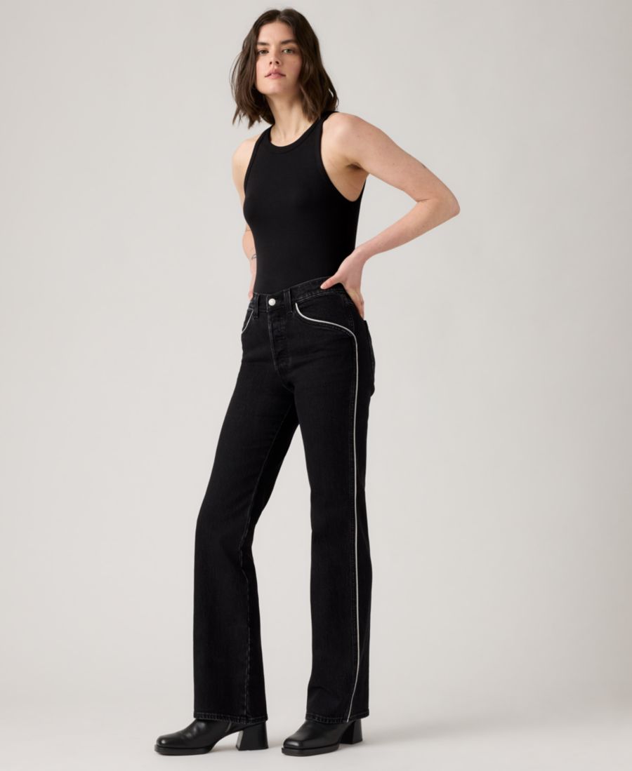 Премиальные женские джинсы-ботфорты с высокой посадкой и декоративной окантовкой Levi's, Sunset Rid
Премиальные женские джинсы-ботфорты с высокой посадкой и декоративной окантовкой Levi's, Sunset Rid