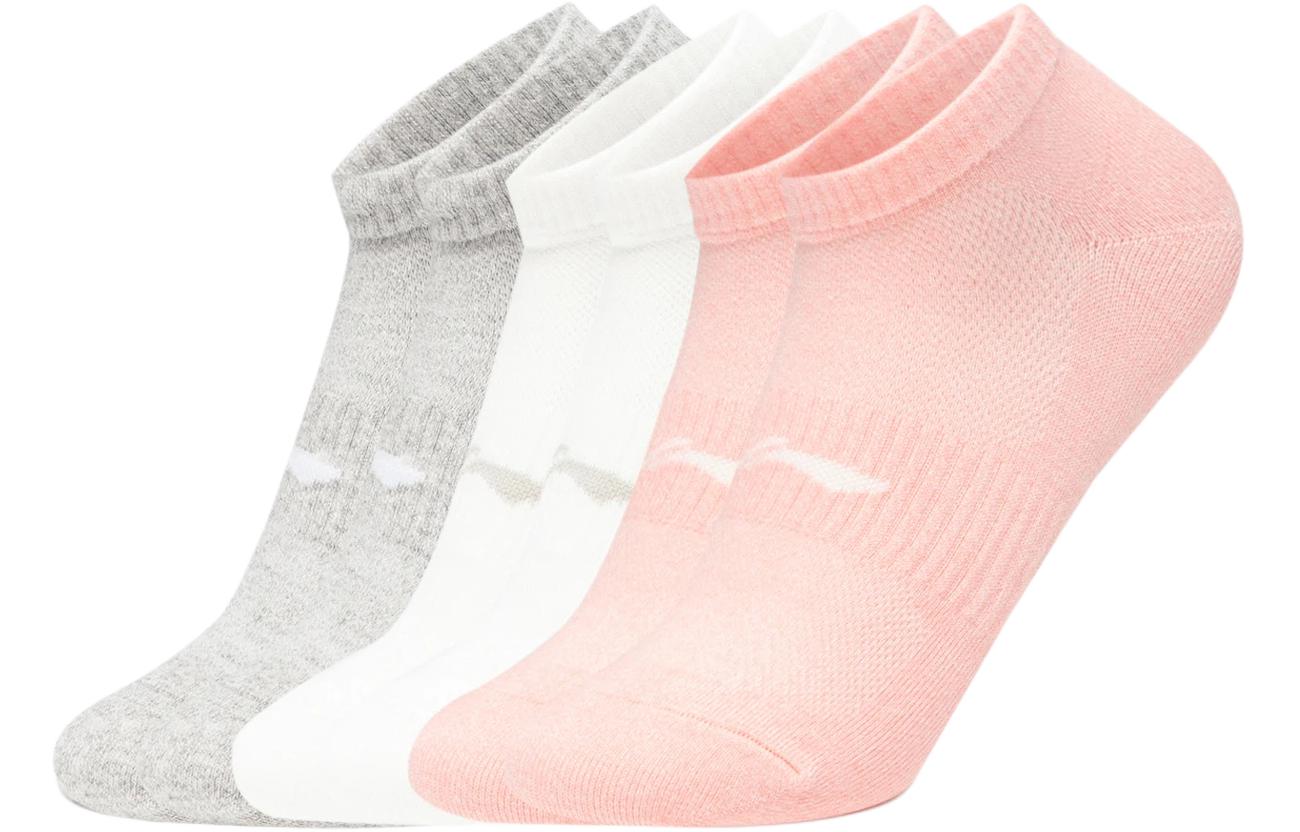 LiNing Фитнес серия Носки щиколоточные унисекс 6 пар (Белый/Светло-розовый/Светло-серый)
LiNing Фитнес серия Носки щиколоточные унисекс 6 пар (Белый/Светло-розовый/Светло-серый)