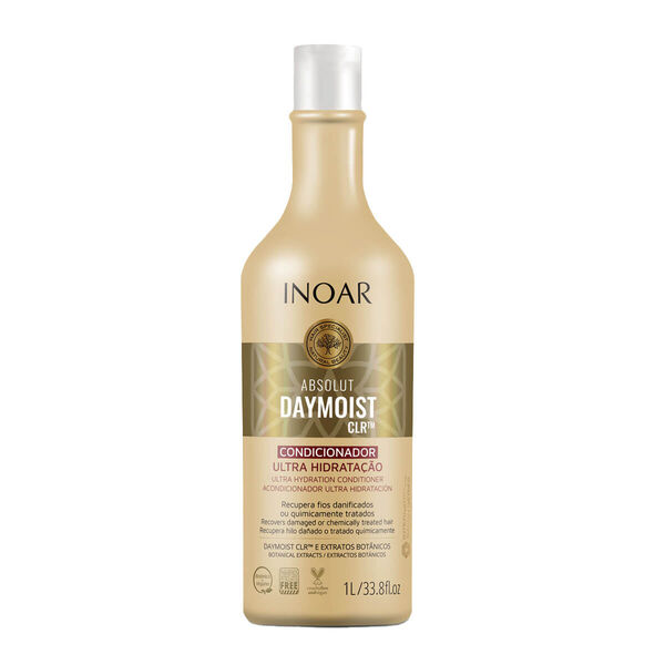 Ультраувлажняющий кондиционер для сухих и окрашенных волос, 1000 мл Inoar Absolut daymoist clr 
Ультраувлажняющий кондиционер для сухих и окрашенных волос, 1000 мл Inoar Absolut daymoist clr