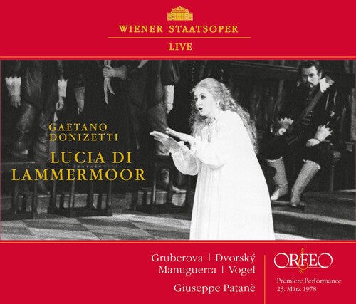 CD диск Donizetti / Gruberova: Lucia Di Lammermoor
CD диск Donizetti / Gruberova: Lucia Di Lammermoor