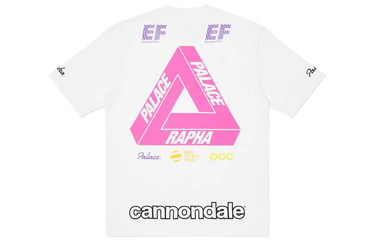 Футболка X Rapha Off Bike PALACE, белая
Футболка X Rapha Off Bike PALACE, белая