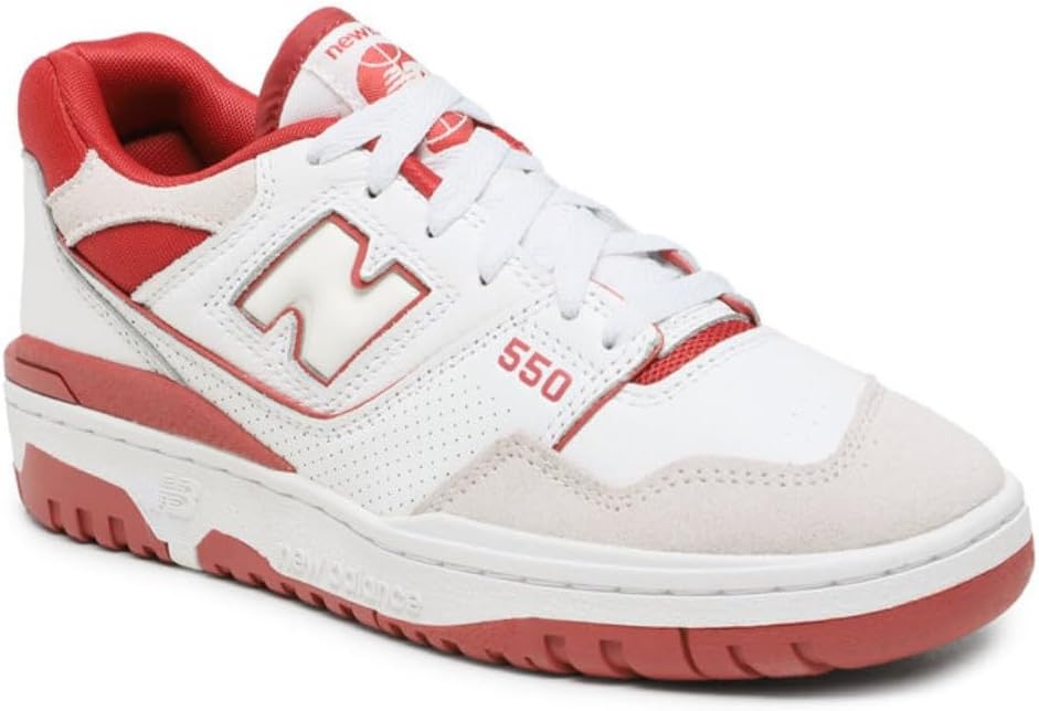 Кроссовки New Balance 550 унисекс, White/Red
Кроссовки New Balance 550 унисекс, White/Red