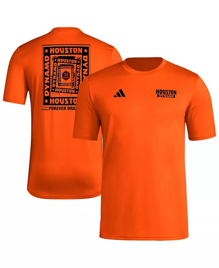 Мужская оранжевая футболка Houston Dynamo FC Local Wrap adidas
Мужская оранжевая футболка Houston Dynamo FC Local Wrap adidas