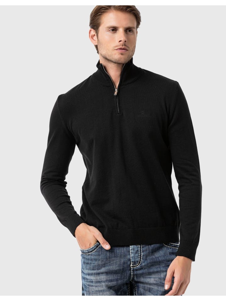 Пуловер Cipo & Baxx, черный
Пуловер Cipo & Baxx, черный