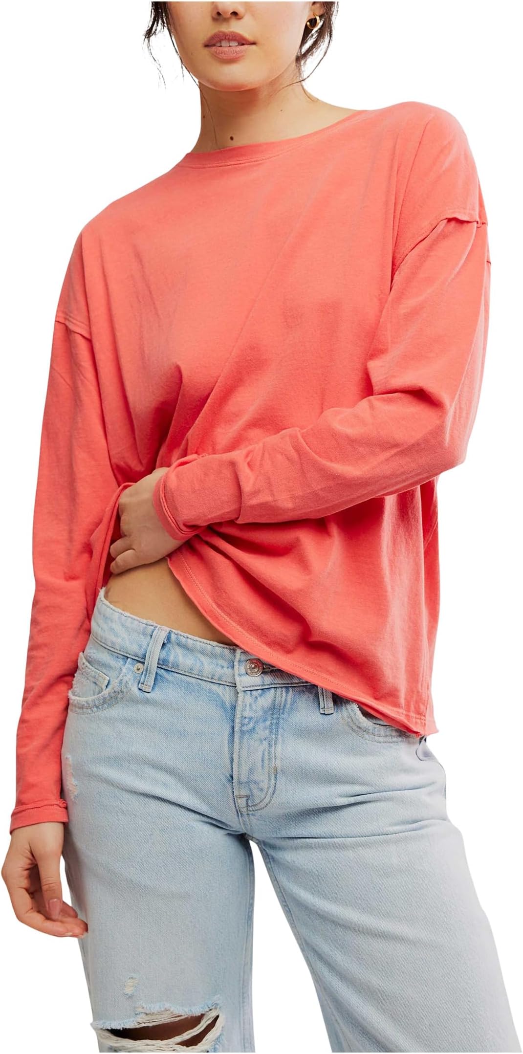 Футболка Free People Nina Tee Long Sleeve, Rose Sienna
Футболка Free People Nina Tee Long Sleeve, Rose Sienna