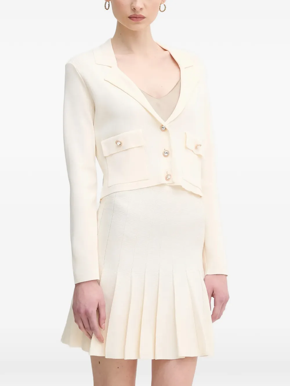 Укороченный кардиган Gaudi, бежевый
Укороченный кардиган Gaudi, бежевый