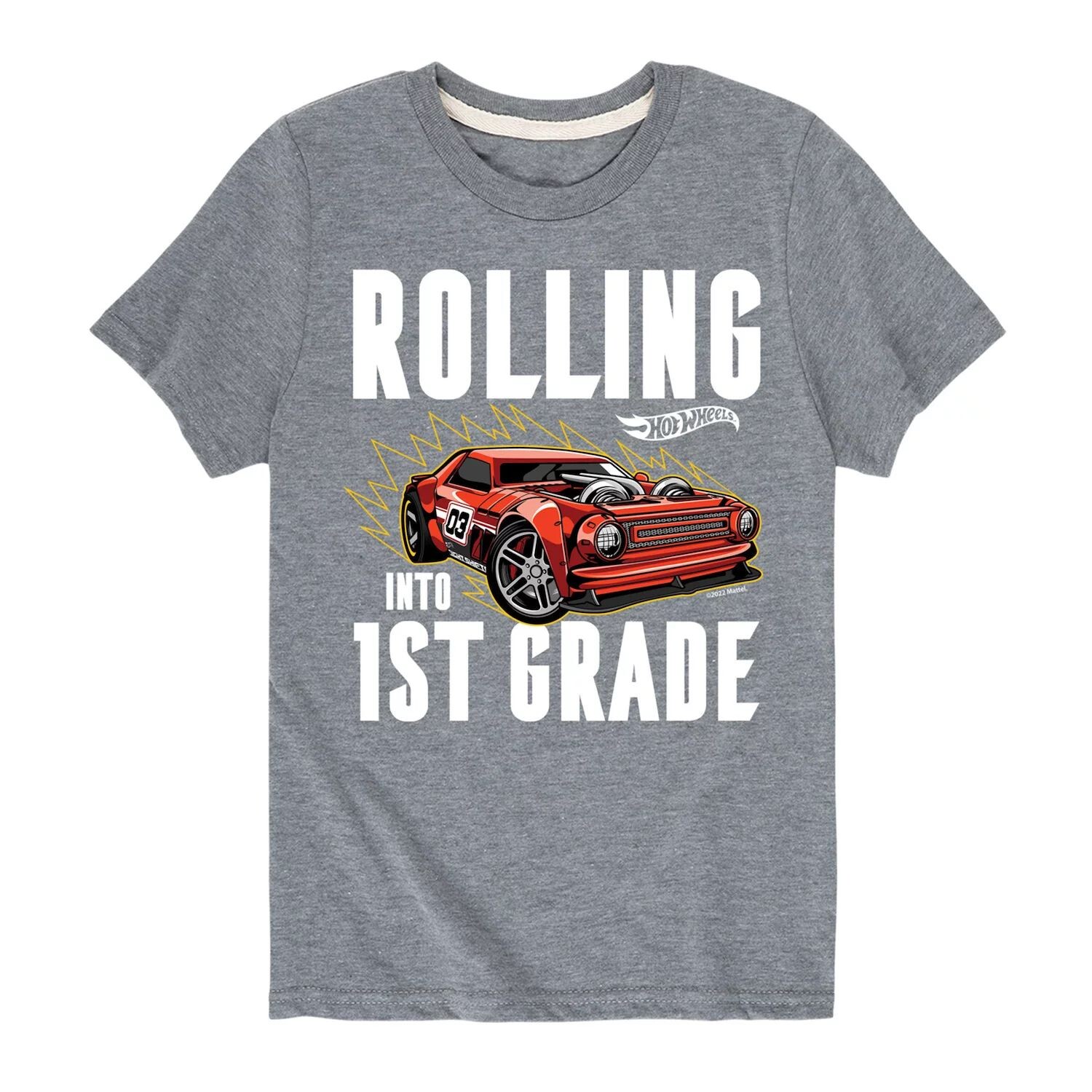 Футболка с рисунком Hot Wheels Rolling для 1-го класса для мальчиков 8–20 лет Licensed Character, серый
Футболка с рисунком Hot Wheels Rolling для 1-го класса для мальчиков 8–20 лет Licensed Character, серый