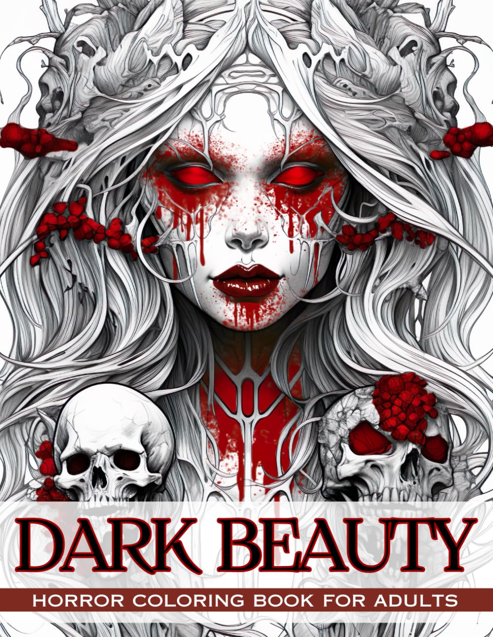 Dark Beauty: Horror Coloring Book for Adults, A Terrifying Collection of 40 Fantastic Ladies of Darkness (Independently published)
Dark Beauty: Horror Coloring Book for Adults, A Terrifying Collection of 40 Fantastic Ladies of Darkness (Independently published)