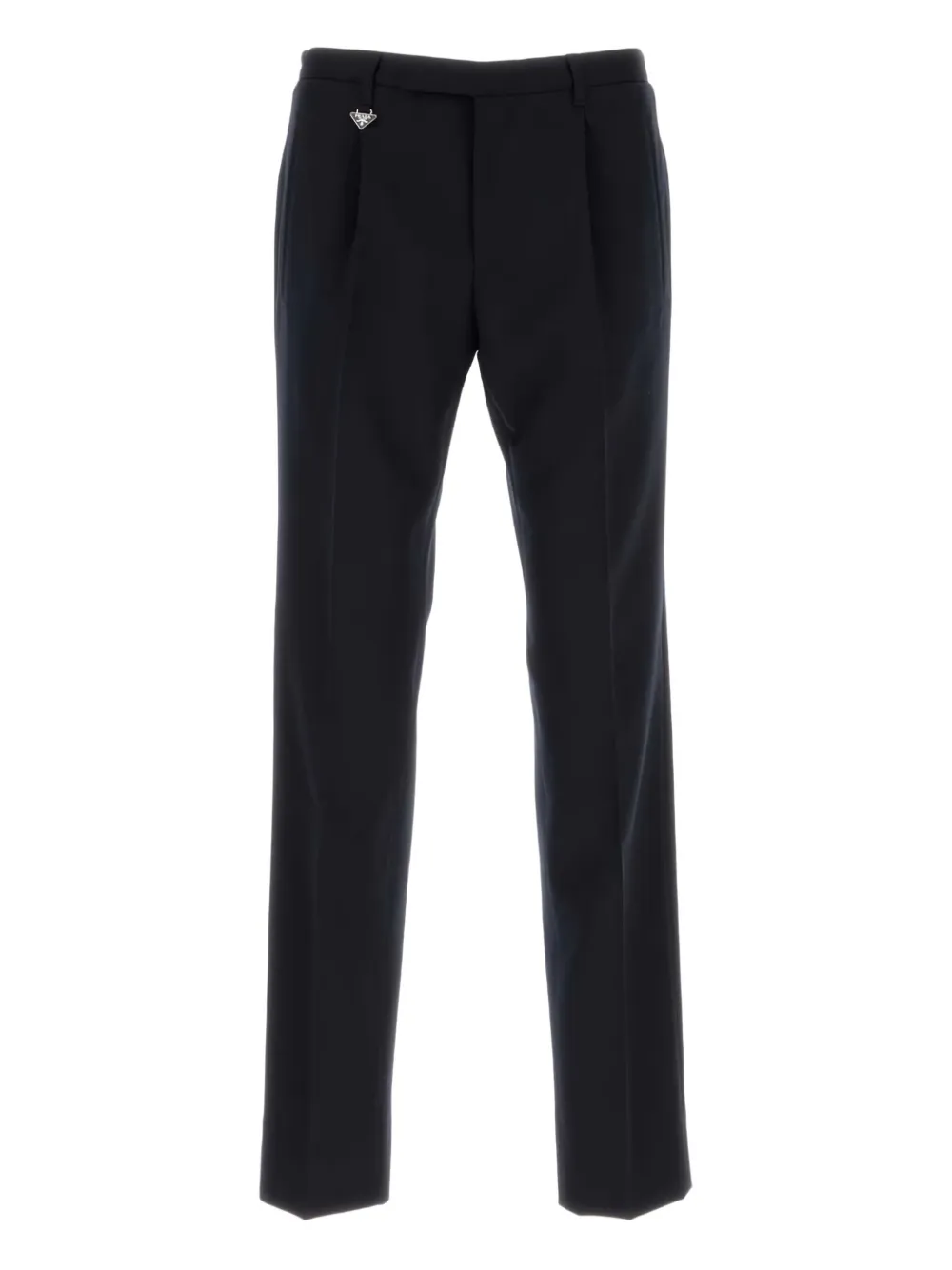 Шерстяные брюки со складками спереди Prada, синий
Шерстяные брюки со складками спереди Prada, синий