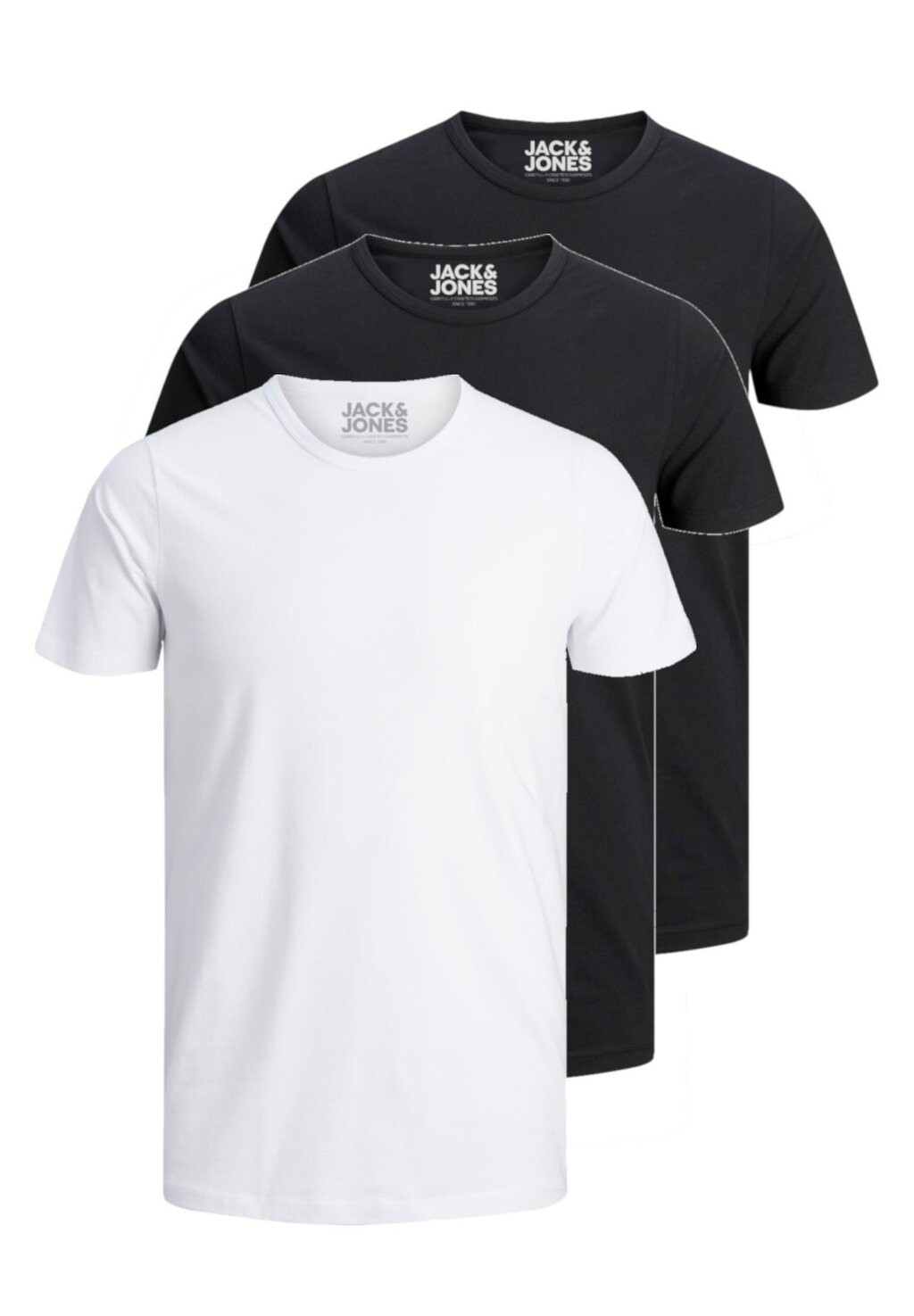 Футболка базовая 3 PACK O-NECK Jack & Jones, цвет black/black/white
Футболка базовая 3 PACK O-NECK Jack & Jones, цвет black/black/white