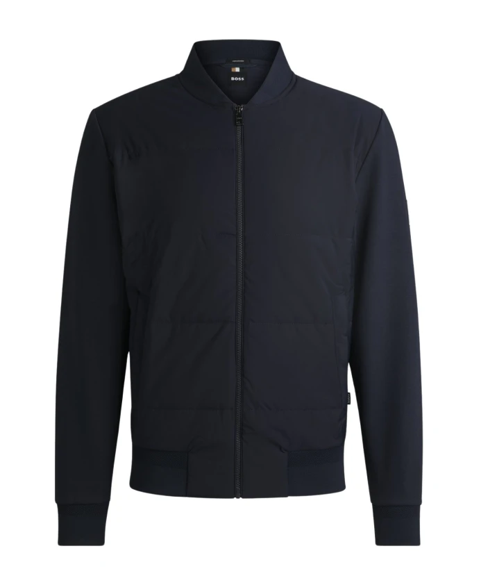 Темно-Синяя толстовка на молнии, гибридная модель Boss Black, синий
Темно-Синяя толстовка на молнии, гибридная модель Boss Black, синий