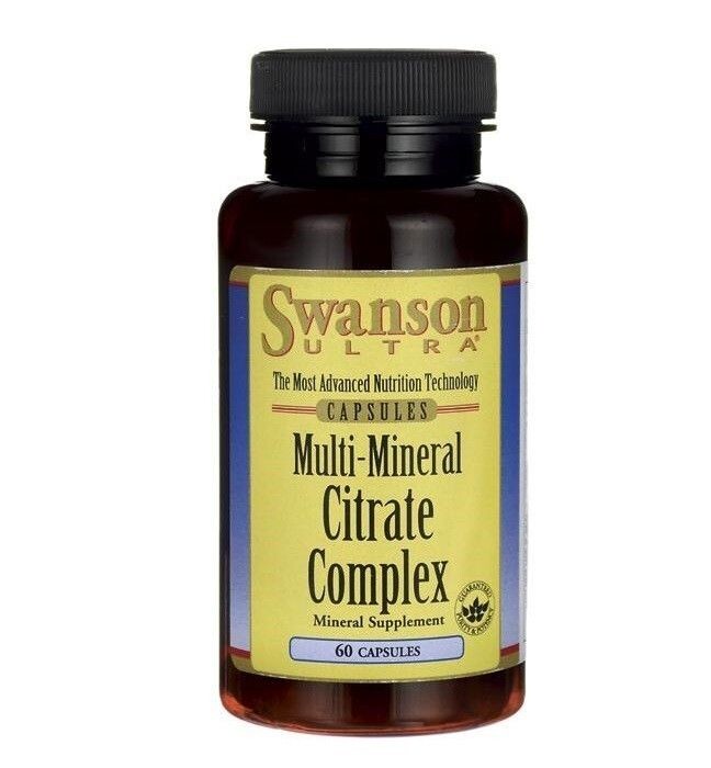 Swanson Multi-Mineral Citrate Complex набор витаминов и минералов, 60 шт.
Swanson Multi-Mineral Citrate Complex набор витаминов и минералов, 60 шт.