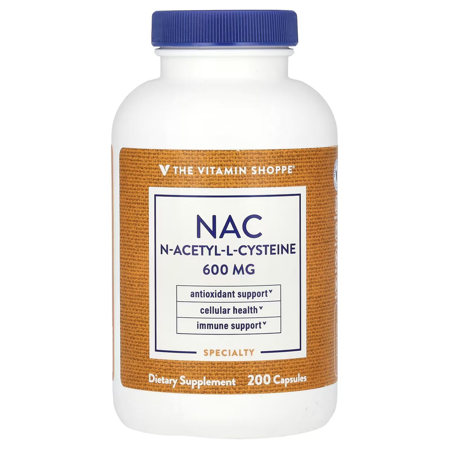 NAC, 600 мг, 200 капсул The Vitamin Shoppe
NAC, 600 мг, 200 капсул The Vitamin Shoppe