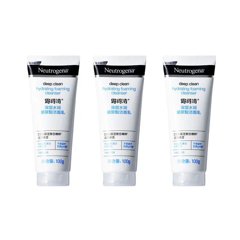 Очищающее средство с гиалуроновой кислотой Neutrogena
Очищающее средство с гиалуроновой кислотой Neutrogena