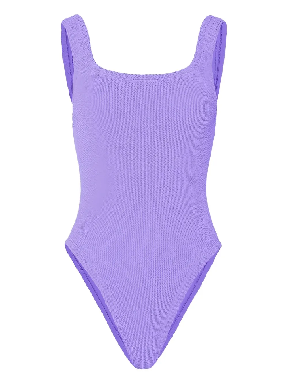 Ребристый купальник с квадратным вырезом Hunza G, фиолетовый
Ребристый купальник с квадратным вырезом Hunza G, фиолетовый