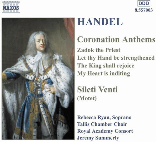 CD диск Handel / Ryan / Bates / Warden / Summerly: Coronation Anthems
CD диск Handel / Ryan / Bates / Warden / Summerly: Coronation Anthems