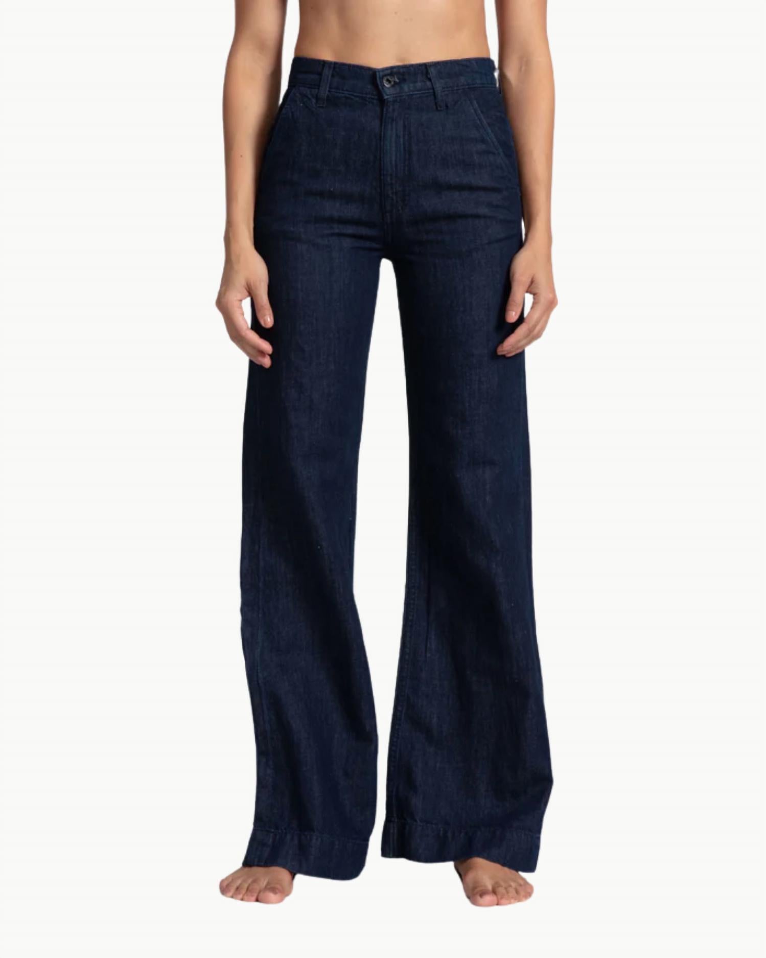 Джинсовые брюки индиго из льна ASKK NY
Джинсовые брюки индиго из льна ASKK NY