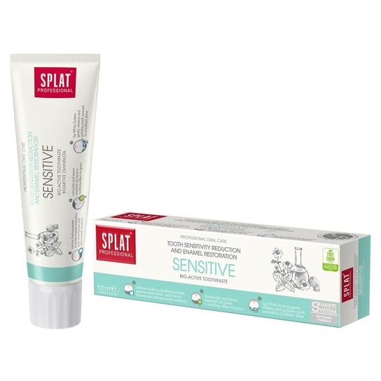 Паста Splat Professional Sensitive с гидроксиапатитом, 100мл
Паста Splat Professional Sensitive с гидроксиапатитом, 100мл