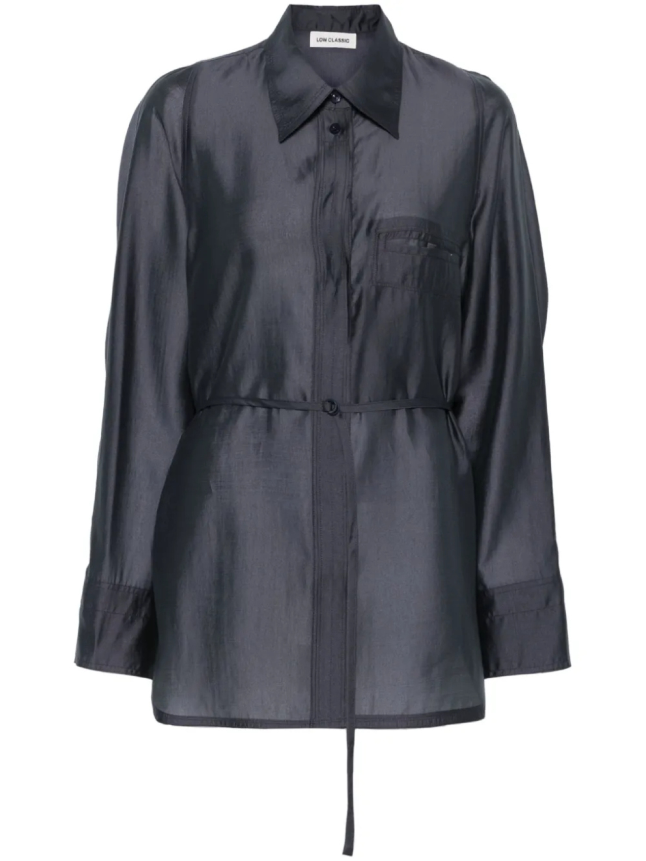 Low Classic рубашка с ремешком сзади, синий
Low Classic рубашка с ремешком сзади, синий