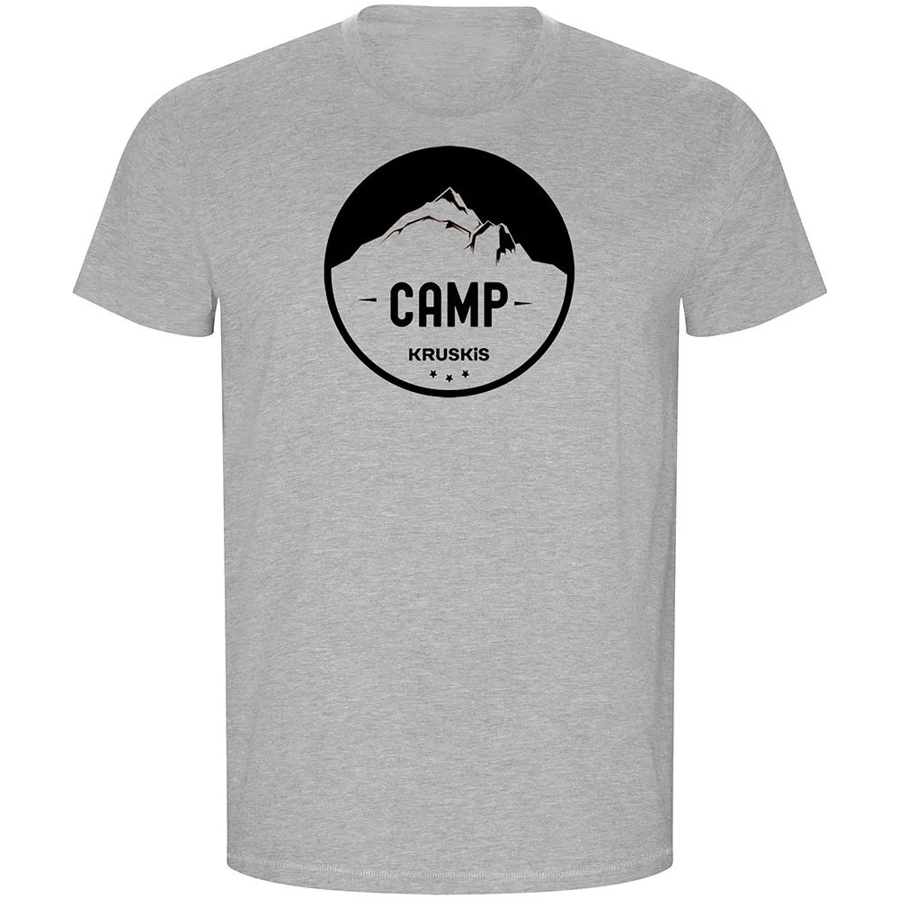 Футболка с коротким рукавом Kruskis Camp ECO, серый 
Футболка с коротким рукавом Kruskis Camp ECO, серый