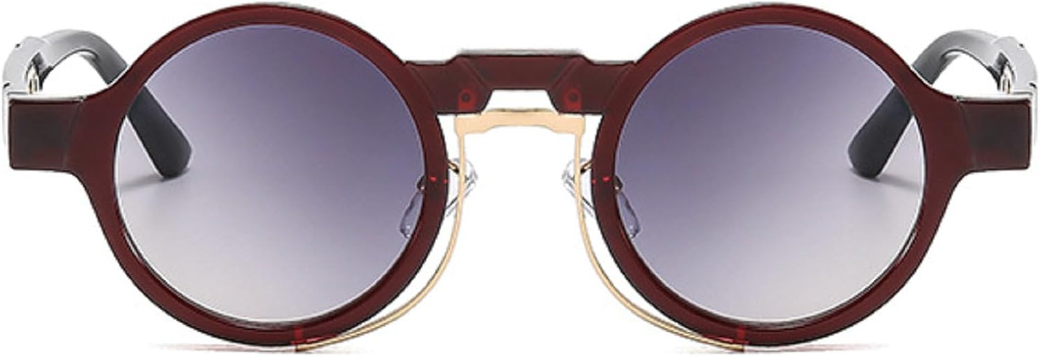 Маленькие круглые солнцезащитные очки в стиле ретро-панк с градиентным переходом цвета, защита от ультрафиолета UV400, модные солнцезащитные очки для женщин и мужчин в стиле хиппи mincl, Red
Маленькие круглые солнцезащитные очки в стиле ретро-панк с градиентным переходом цвета, защита от ультрафиолета UV400, модные солнцезащитные очки для женщин и мужчин в стиле хиппи mincl, Red
