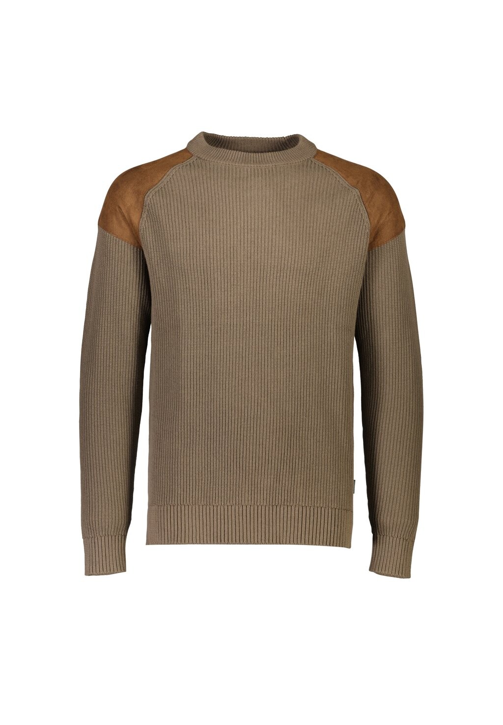 Джемпер SHOULDER PATCH Lindbergh, оливковый 
Джемпер SHOULDER PATCH Lindbergh, оливковый