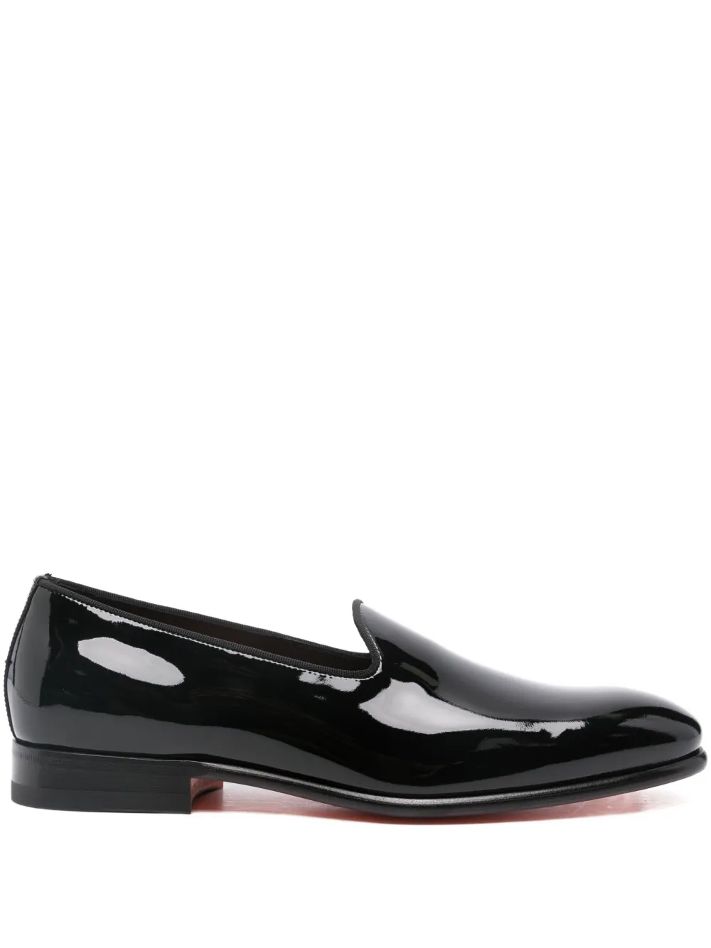 Лоферы из лакированной кожи Santoni, черный
Лоферы из лакированной кожи Santoni, черный