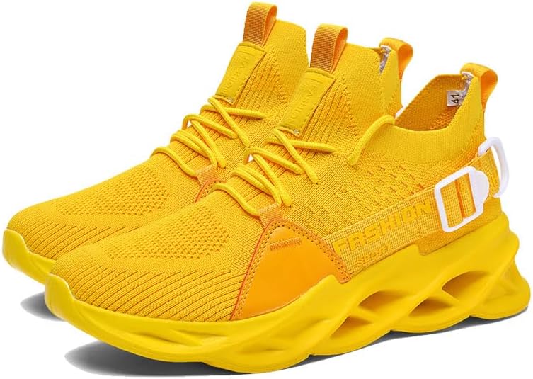 Мужские кроссовки для бега с нескользящей подошвой, для тенниса и ходьбы, стиль Blade, модные спортивные кроссовки для тренировки и зала Odipon, желтый
Мужские кроссовки для бега с нескользящей подошвой, для тенниса и ходьбы, стиль Blade, модные спортивные кроссовки для тренировки и зала Odipon, желтый