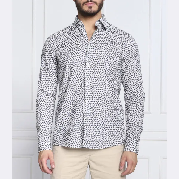 Льняная рубашка c-hal-kent-c1-223 стандартного кроя Boss, белый
Льняная рубашка c-hal-kent-c1-223 стандартного кроя Boss, белый