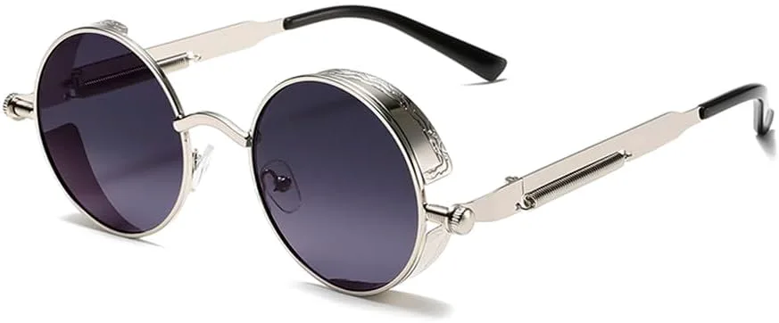 Круглые панк-солнцезащитные очки для мужчин, модные винтажные, с многоцветным градиентом, стильные, классические, роскошные, SUN195 Generic, S-gradient Grey
Круглые панк-солнцезащитные очки для мужчин, модные винтажные, с многоцветным градиентом, стильные, классические, роскошные, SUN195 Generic, S-gradient Grey