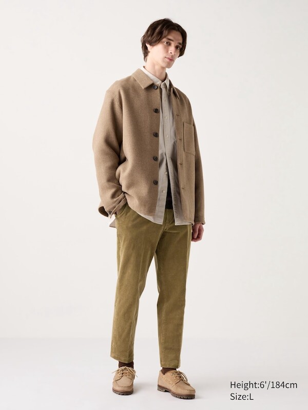 Элегантные брюки до щиколоток вельвет Uniqlo, коричневый
Элегантные брюки до щиколоток вельвет Uniqlo, коричневый